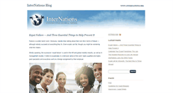 Desktop Screenshot of blog.internations.org